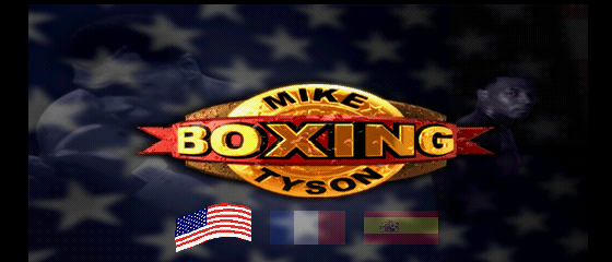 Mike Tyson Boxing Title Screen